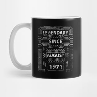 Electronics electrics birthday 1971 50 years profession Mug